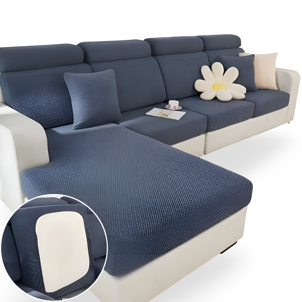 Frendorf | LuxeGuard Sofabezug - 360° Vollschutz-Kissenüberzug