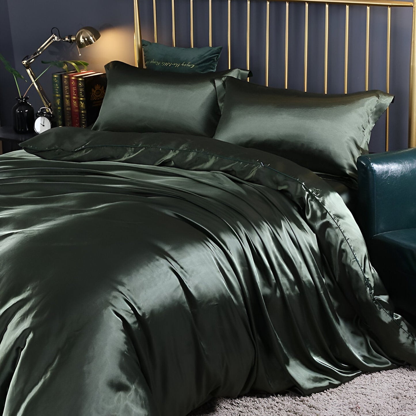 Frendorf | Luxe Silk Bettdecke- Luxuriöser Maulbeerseiden-Bettbezugssatz