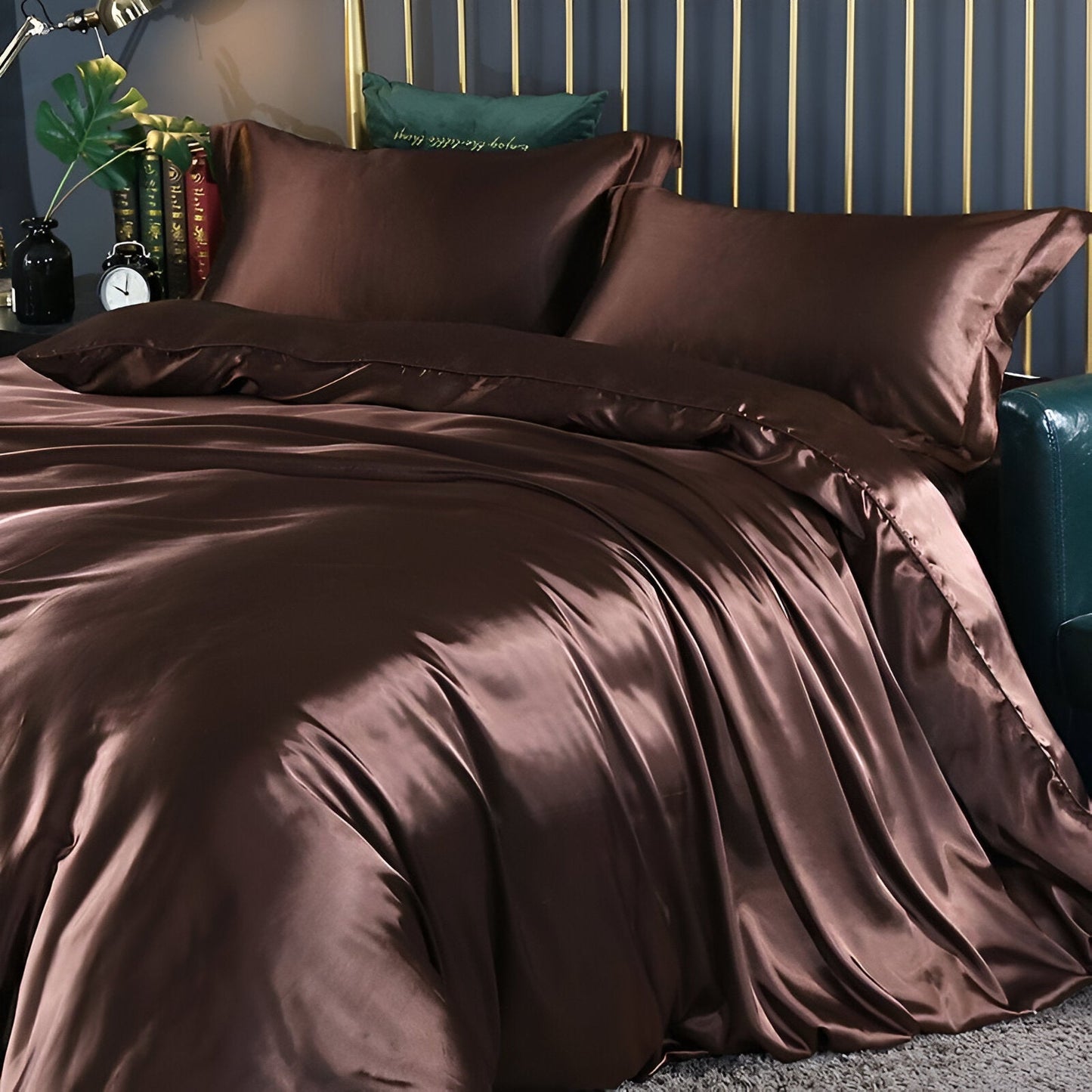 Frendorf | Luxe Silk Bettdecke- Luxuriöser Maulbeerseiden-Bettbezugssatz