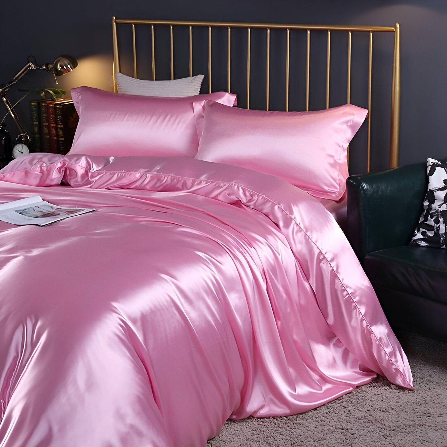 Frendorf | Luxe Silk Bettdecke- Luxuriöser Maulbeerseiden-Bettbezugssatz