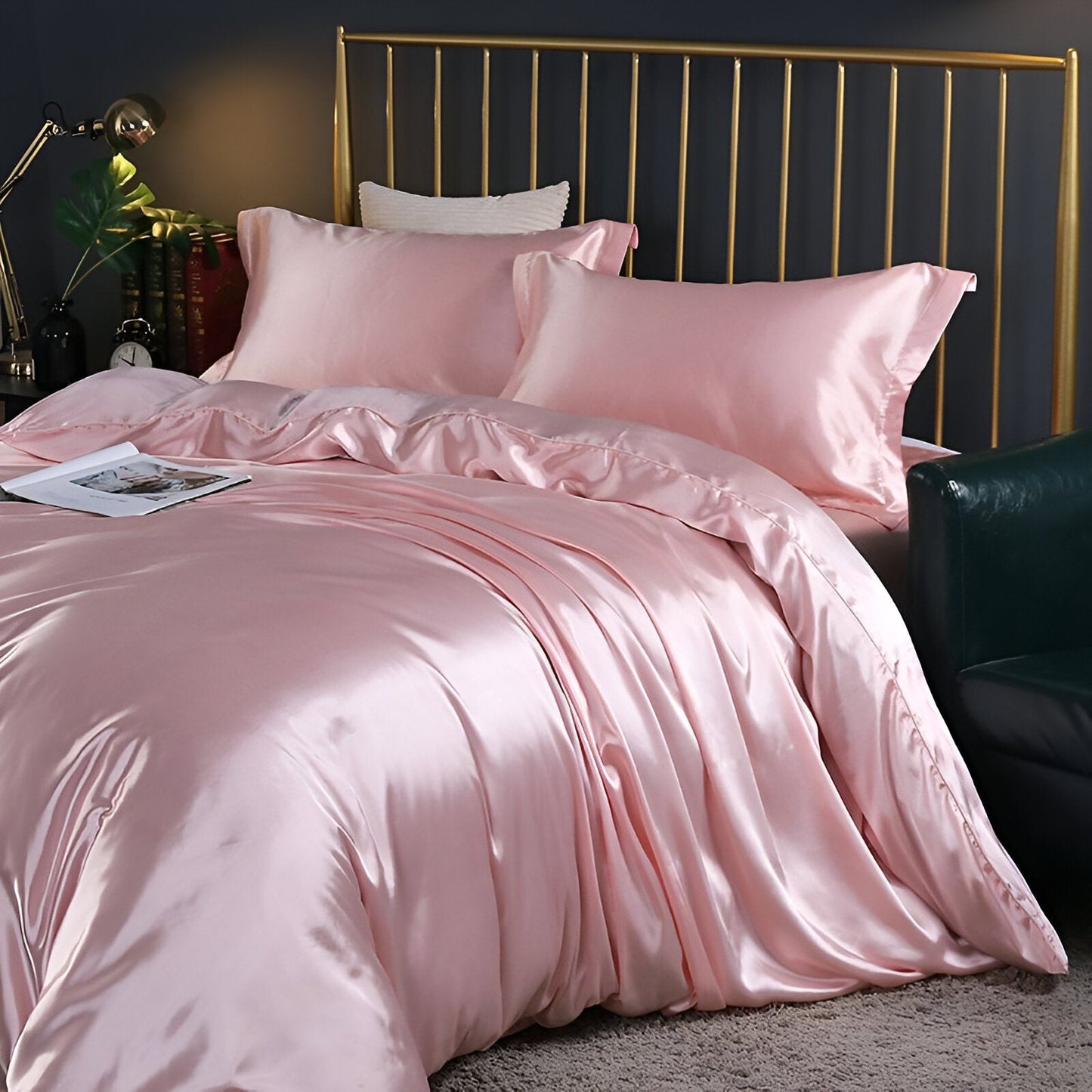 Frendorf | Luxe Silk Bettdecke- Luxuriöser Maulbeerseiden-Bettbezugssatz