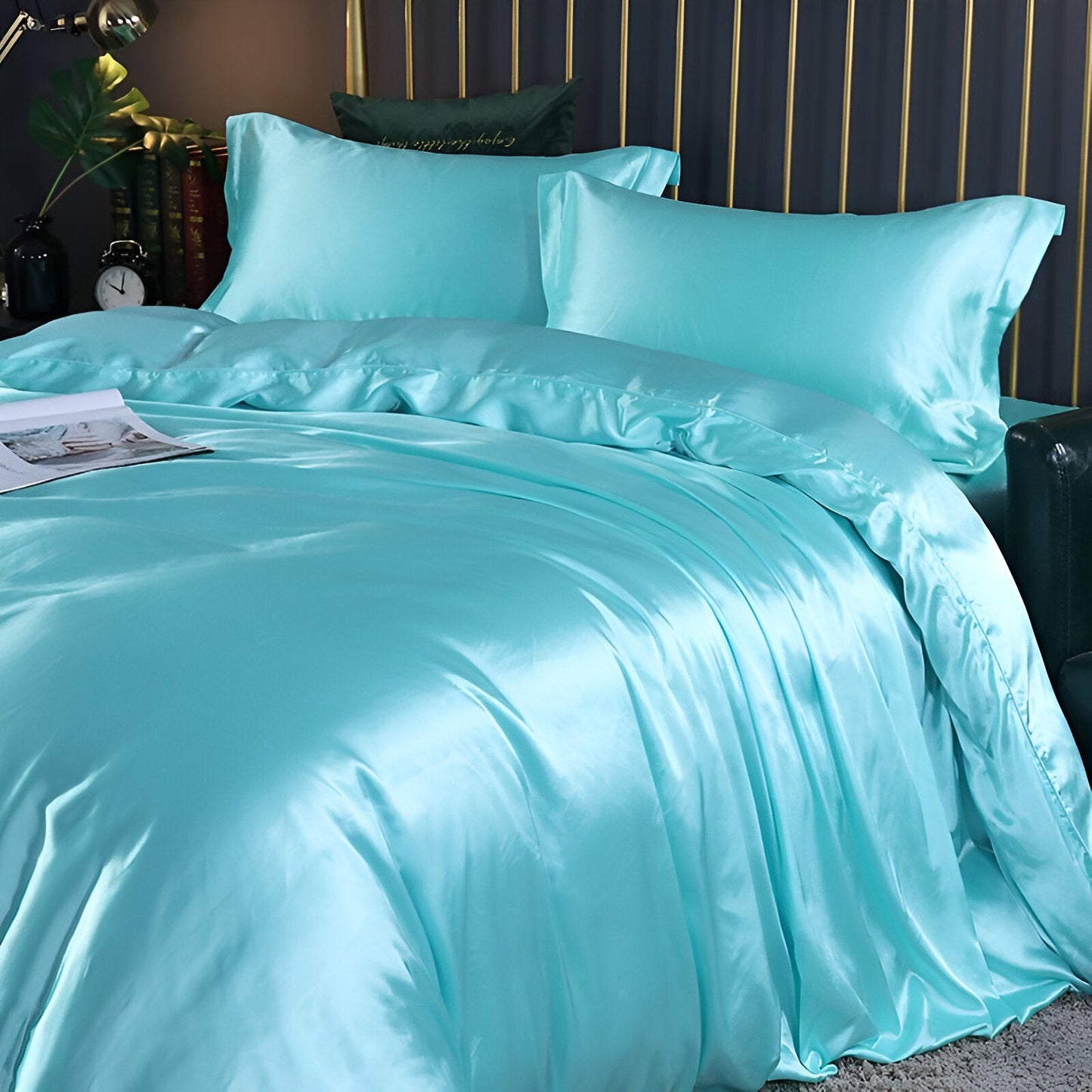 Frendorf | Luxe Silk Bettdecke- Luxuriöser Maulbeerseiden-Bettbezugssatz