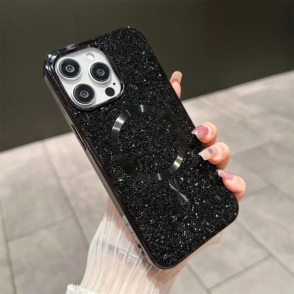 Frendorf | Bling Glitter Magnetische Hülle Für iPhone