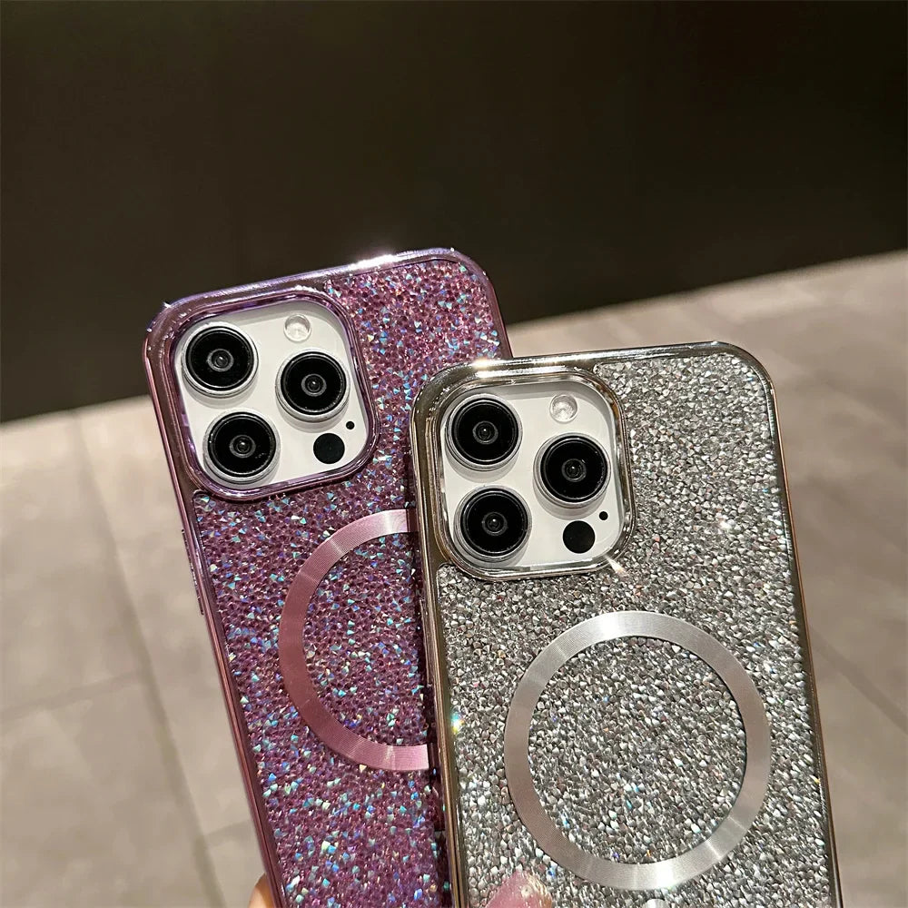 Frendorf | Bling Glitter Magnetische Hülle Für iPhone