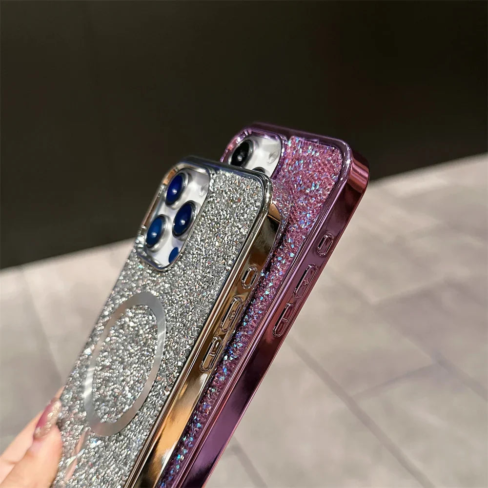 Frendorf | Bling Glitter Magnetische Hülle Für iPhone