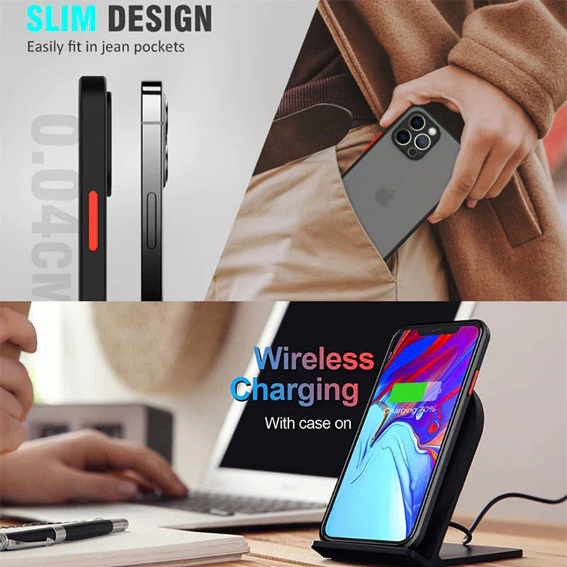 Frendorf | Stoßfeste, matte Silikonhülle für das iPhone