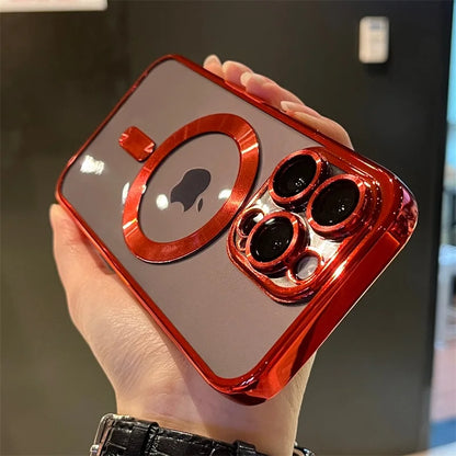 Frendorf | Plating Clear Soft Magnetic Case für iPhone