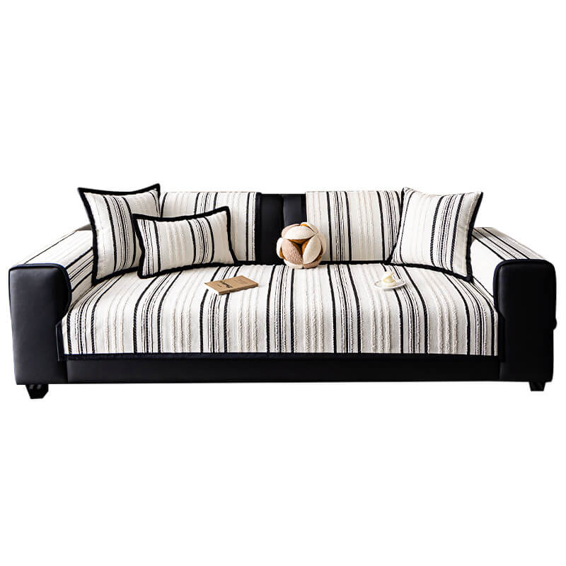 Luxus Chenille Weich Tragbar und Rutschfeste Sofa Schutz Couchbezug