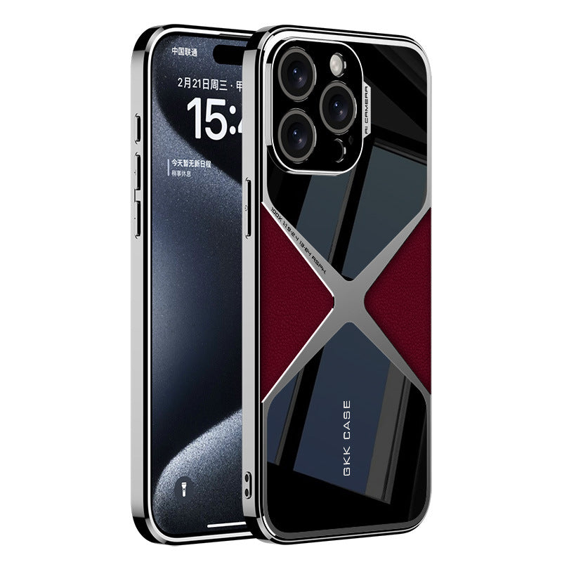 Frendorf | Luxus Beschichtung PU Schlicht Mode Super Coole Stil Weiche Kante Lederhülle Für IPhone
