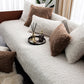 Luxus Warmes Fleece Möbel Schutzmatte Rutschfeste Sofa Abdeckung