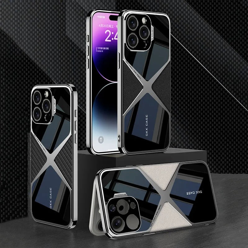Frendorf | Luxus Beschichtung PU Schlicht Mode Super Coole Stil Weiche Kante Lederhülle Für IPhone