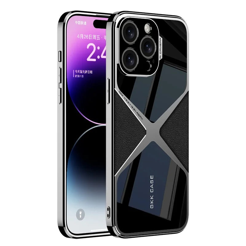 Frendorf | Luxus Beschichtung PU Schlicht Mode Super Coole Stil Weiche Kante Lederhülle Für IPhone