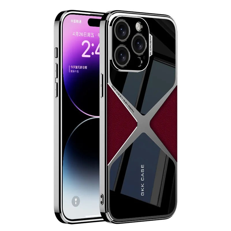 Frendorf | Luxus Beschichtung PU Schlicht Mode Super Coole Stil Weiche Kante Lederhülle Für IPhone