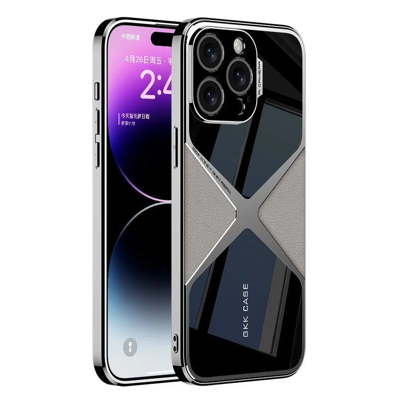 Frendorf | Luxus Beschichtung PU Schlicht Mode Super Coole Stil Weiche Kante Lederhülle Für IPhone