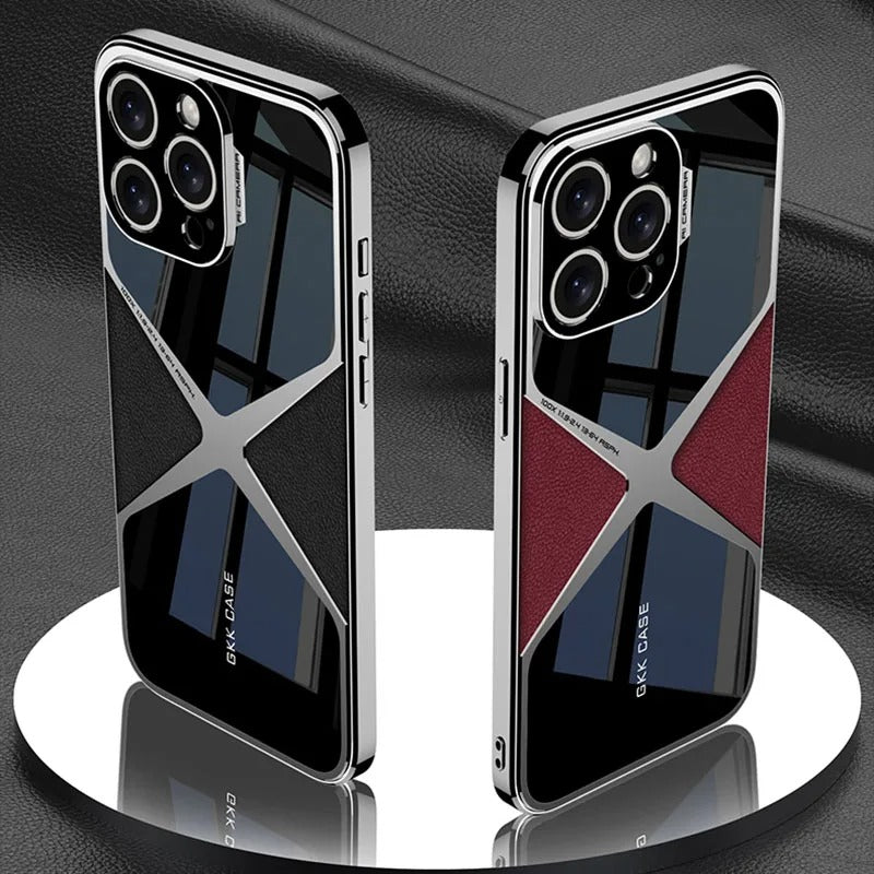 Frendorf | Luxus Beschichtung PU Schlicht Mode Super Coole Stil Weiche Kante Lederhülle Für IPhone