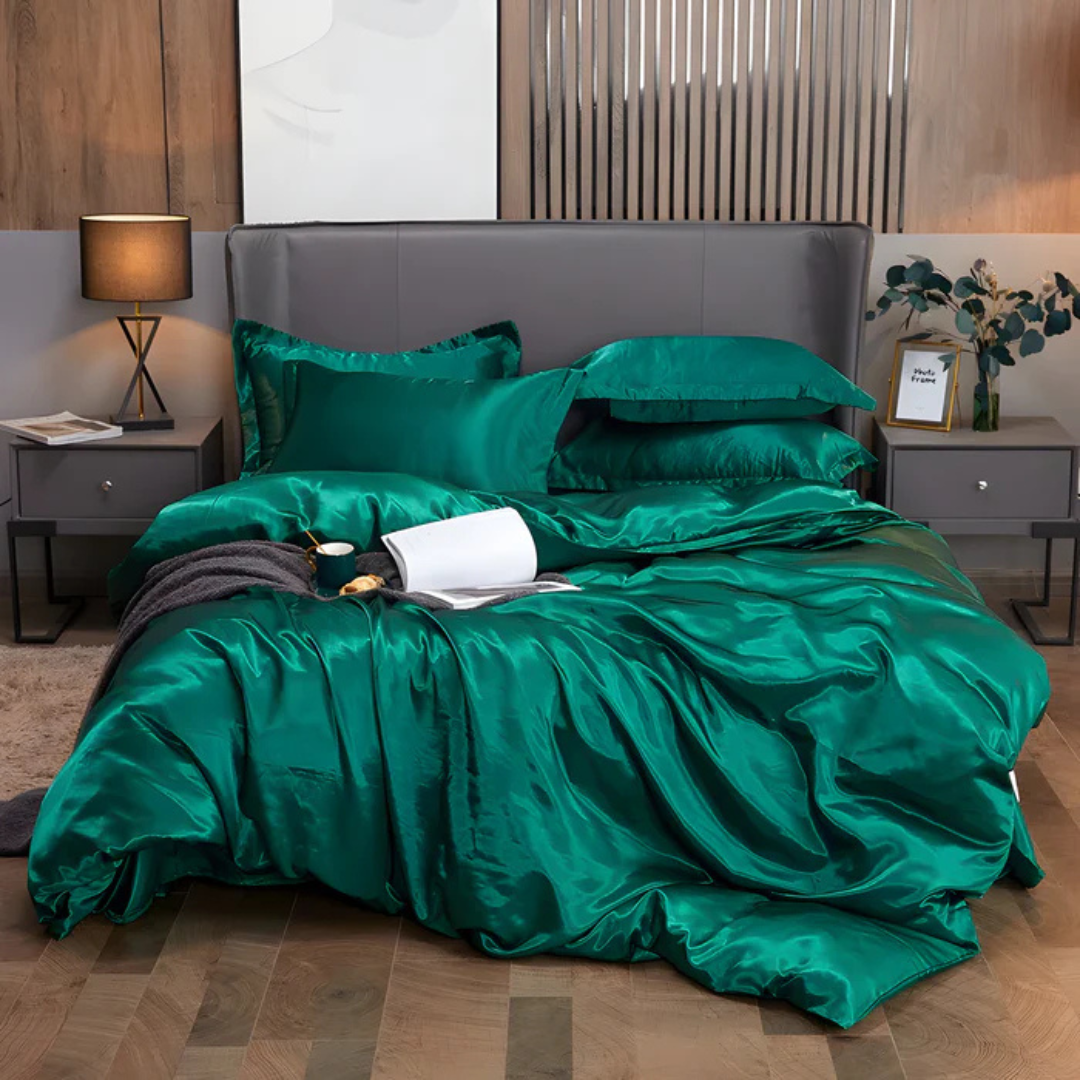 Frendorf | Luxus Rayon Bettbezug Set | Bettwäsche 155x220