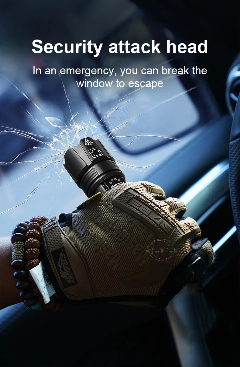 Frendorf |  LED Taschenlampe | Wiederaufladbare Taschenlampe