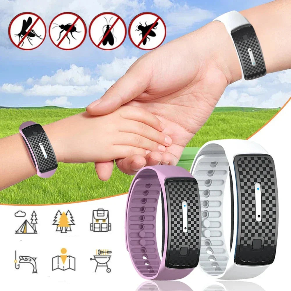 Frendorf | Ultraschall-Mückenabwehr-Armband – Sicherer Schutz ohne Chemie