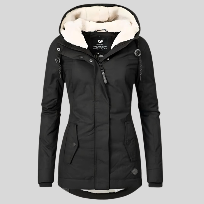 Frendorf | Wasserdichte und warme Winterjacke mit Kapuze für Damen