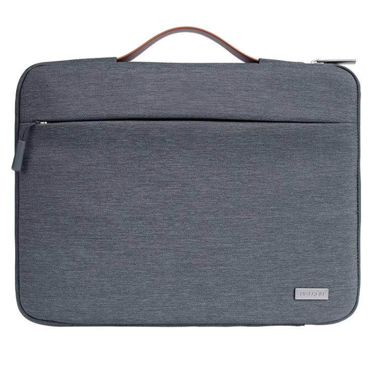 Frendorf | Für 13 Zoll Laptop Reißverschluss Wasserdichte Handtasche (Grau)