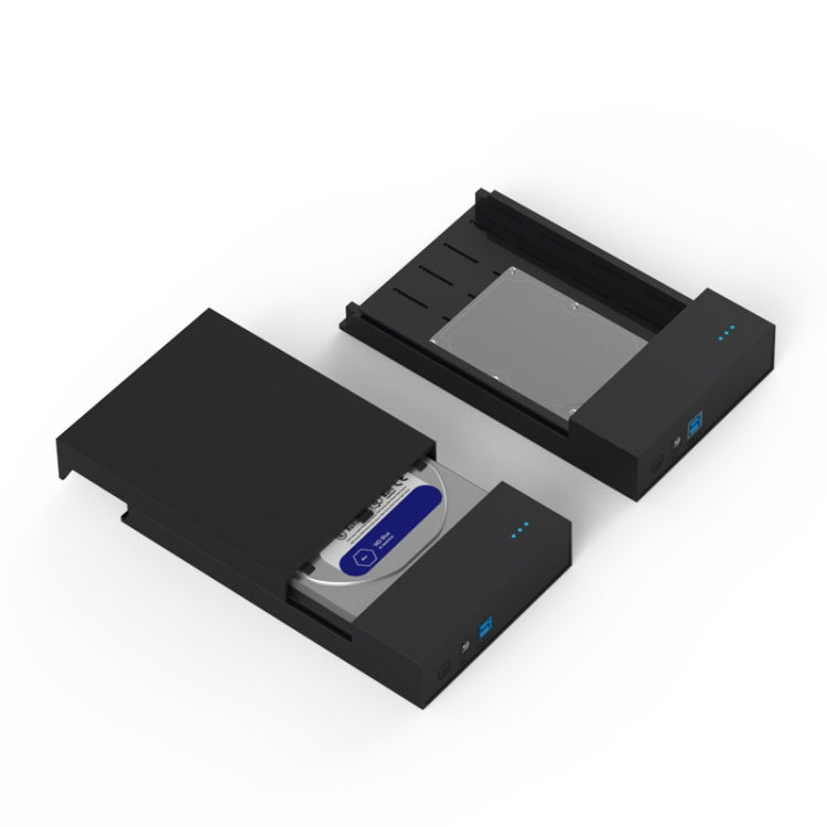 Frendorf | Blueendless 2,5 / 3,5 Zoll SSD USB 3.0 PC Computer Externe Solid State Mobile Festplattenschacht Festplattenlaufwerk (EU-Stecker)