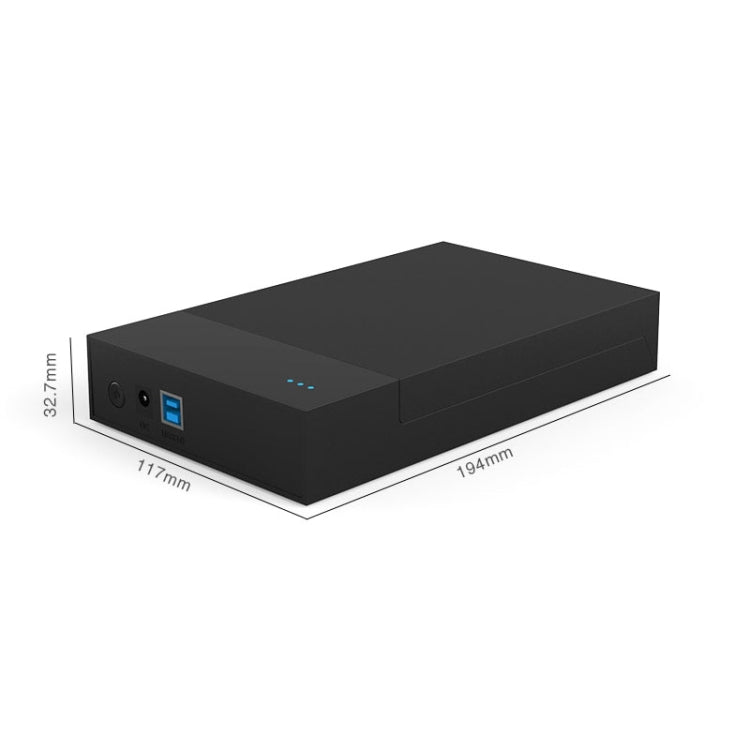 Frendorf | Blueendless 2,5 / 3,5 Zoll SSD USB 3.0 PC Computer externe Solid State Mobile Festplattenbox Festplattenlaufwerk (US-Stecker)