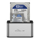 Frendorf | Blueendless 2,5 / 3,5 Zoll SATA USB 3.0 2 Bay Offline Kopier Festplatten Dock (UK-Stecker)