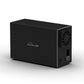 Frendorf | Blueendless USB-B-Schnittstelle 3,5 Zoll 2-Bay RAID-Kombinationsarray HDD externe Gehäuse (UK-Stecker)