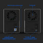Frendorf | Blueendless USB-B-Schnittstelle 3,5 Zoll 2-Bay RAID-Kombinationsarray HDD externe Gehäuse (UK-Stecker)