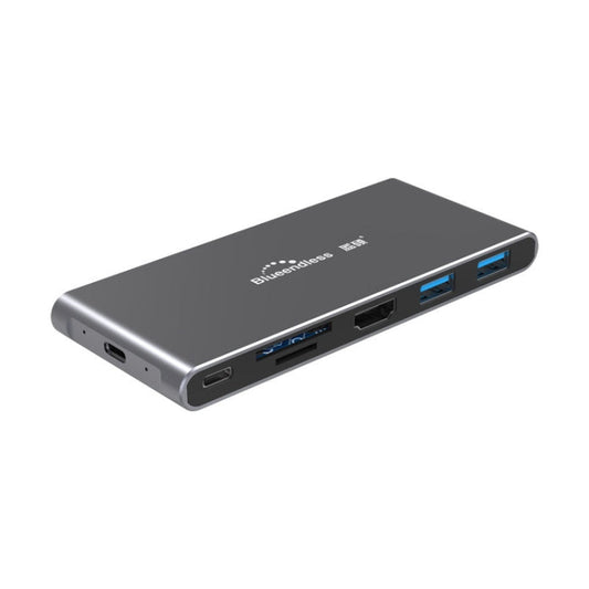 Frendorf | Blueendless 6 In 1 Multifunktions Type-C / USB-C HUB Erweiterungsdock M.2 NGFF Solid State Drive
