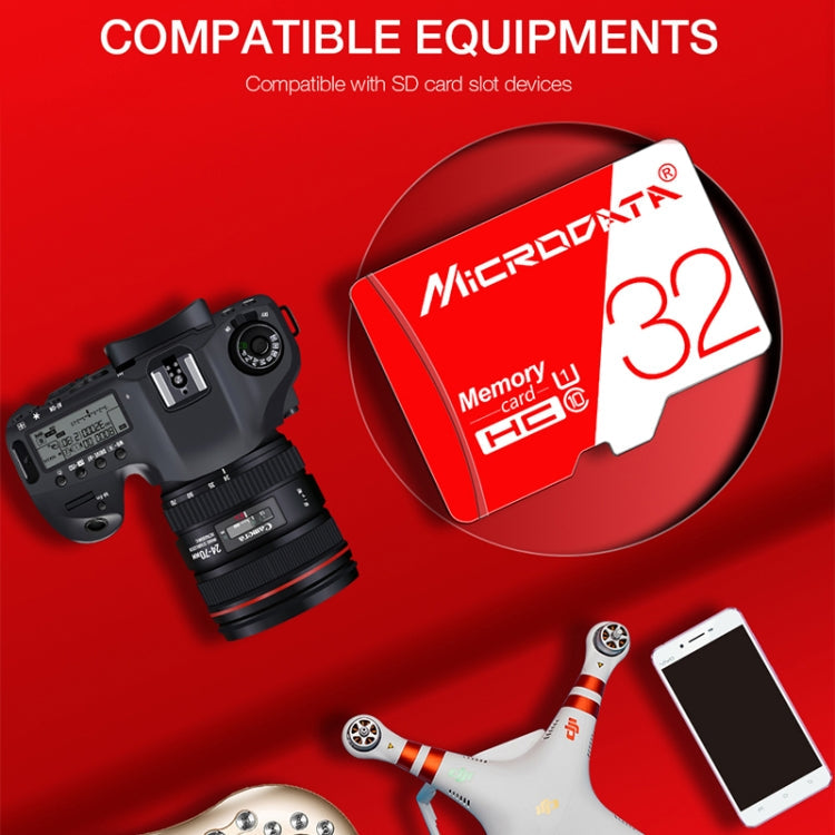 Frendorf | MICRODATA 256GB High Speed U3 Rot und Weiß TF(Micro SD) Speicherkarte
