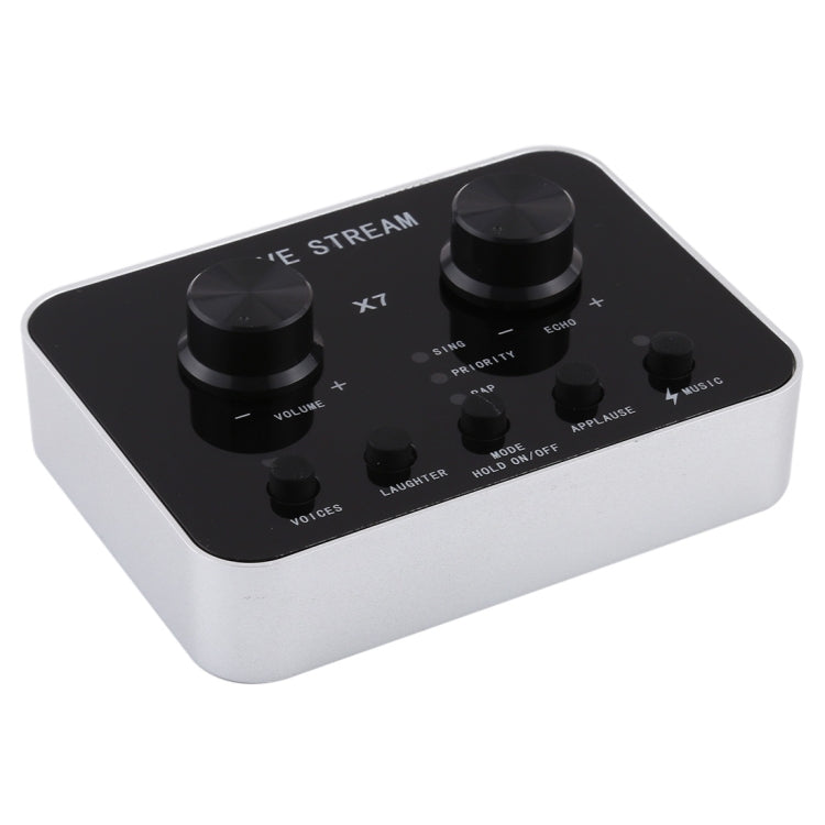 Frendorf | X7 Live Broadcast Audio USB Headset Mikrofon Webcast Unterhaltung Streamer Soundkarte für Telefon, Computer PC