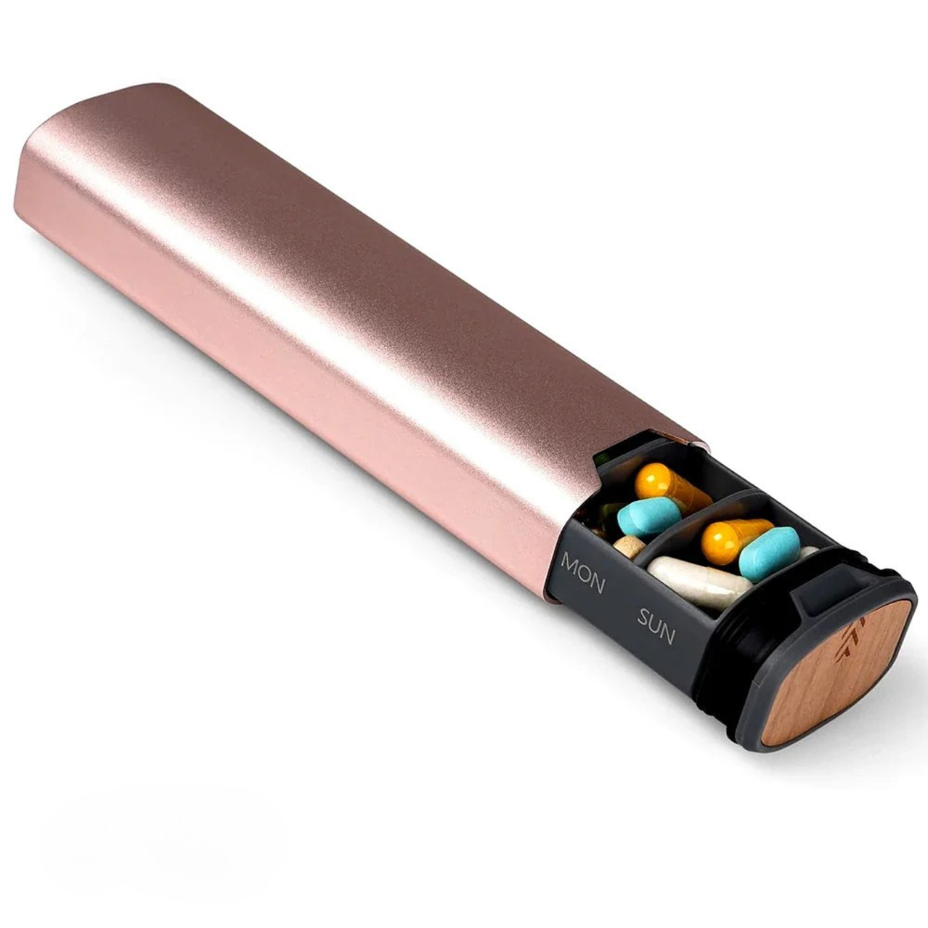 Frendorf | Auslaufsichere 7-Tage-Pillenbox mit Schnappverschluss