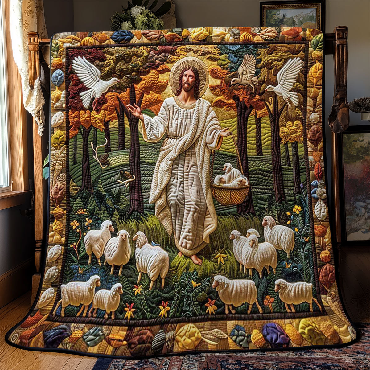 Jesus Ewiges Licht Quilt