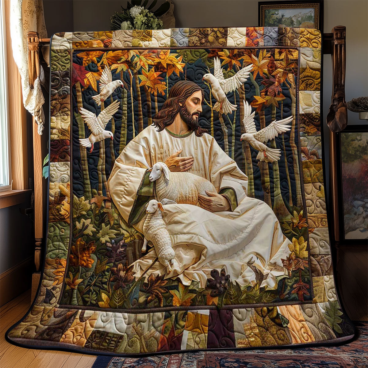 Jesus Licht der Gnade Quilt