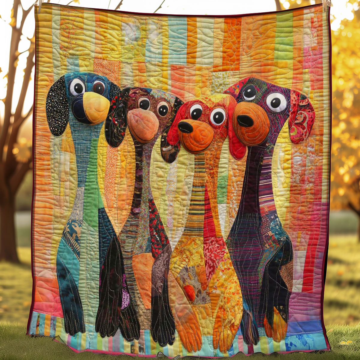 Dachshund Delight Decke