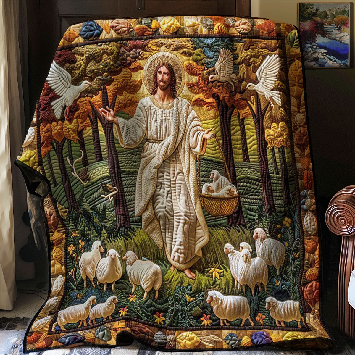 Jesus Ewiges Licht Quilt