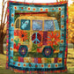 Peace Hippie Van Decke
