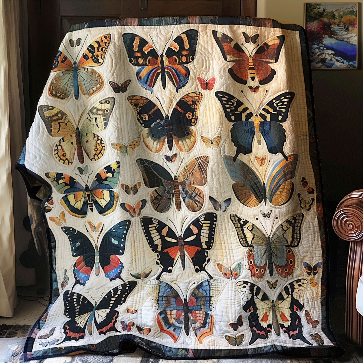Butterfly Lovers Steppdecke
