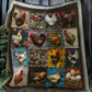 Hühner und Eier Quilt