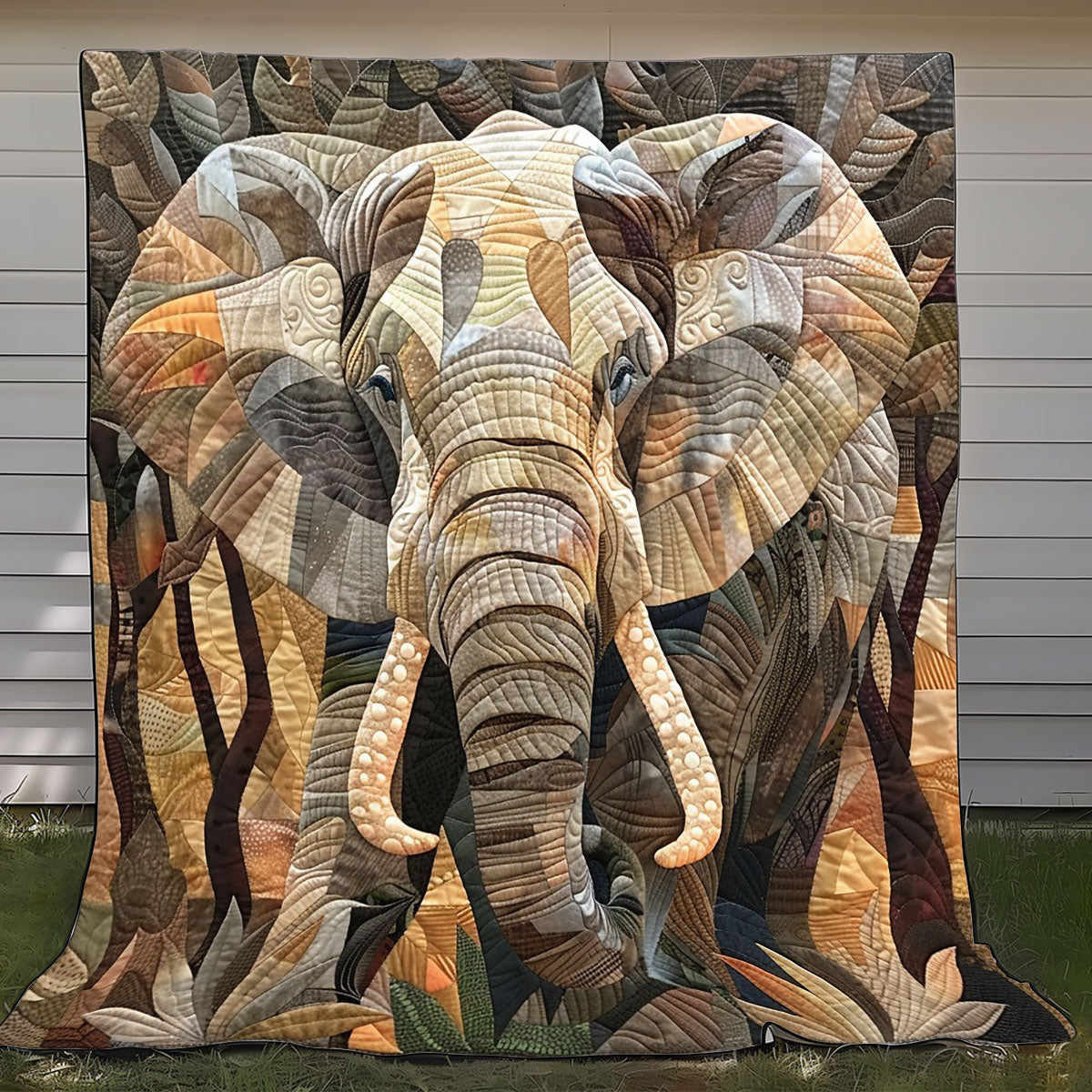 Elephant Safari Tagesdecke