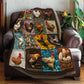 Hühner und Eier Quilt