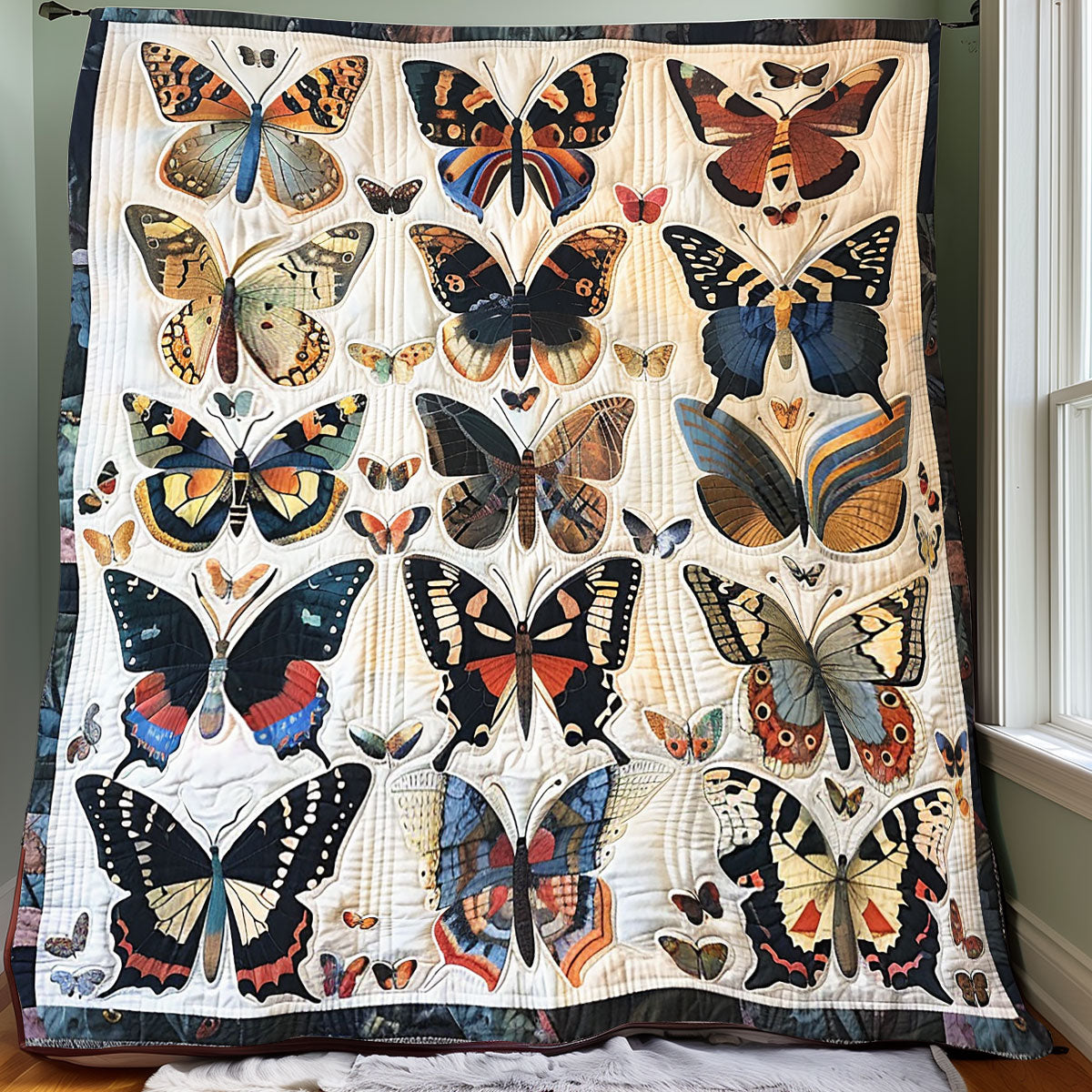 Butterfly Lovers Steppdecke