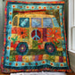 Peace Hippie Van Decke