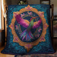 Himmlischer Kolibri Mandala Quilt