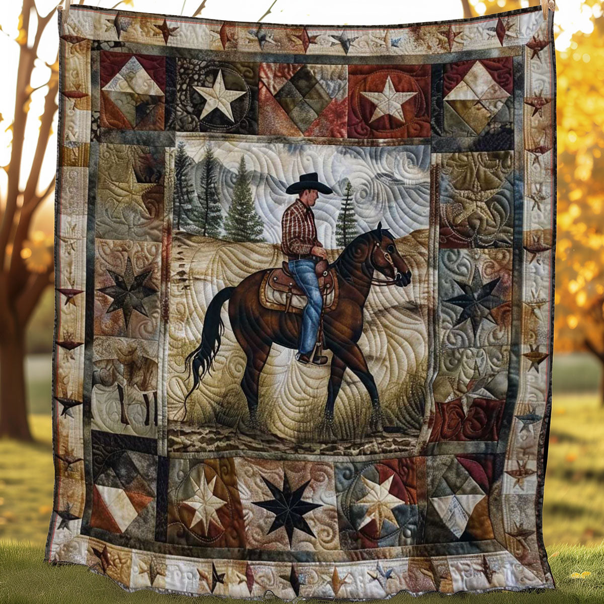 Cowboy Trail Decke