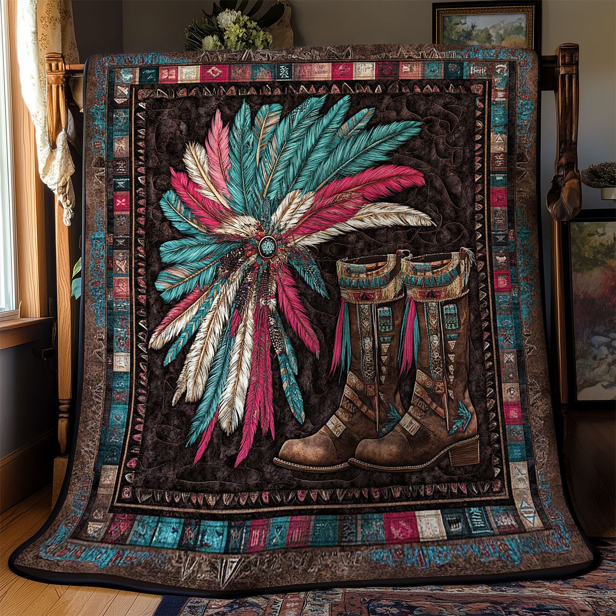 Native Feather Boots Stepp