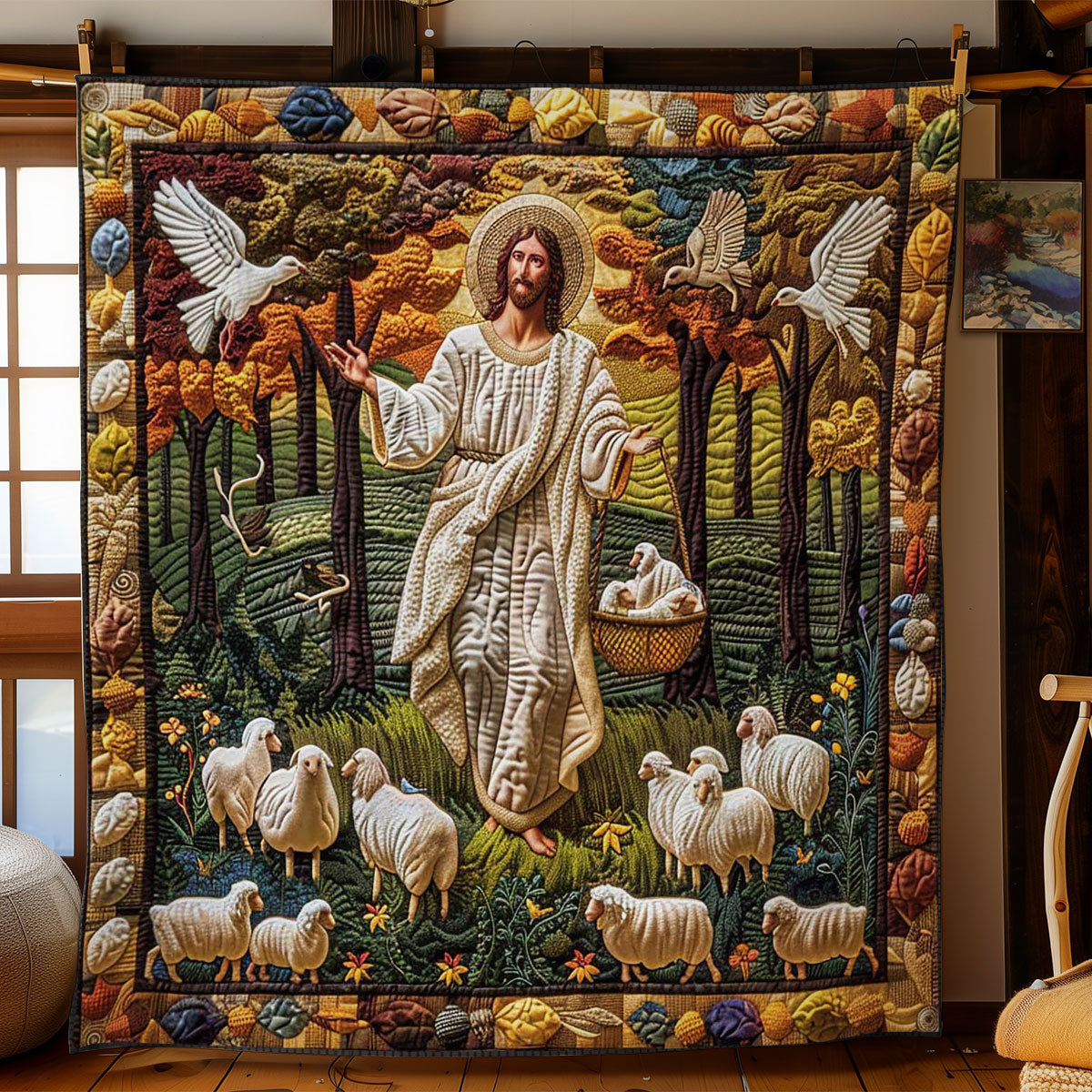 Jesus Ewiges Licht Quilt