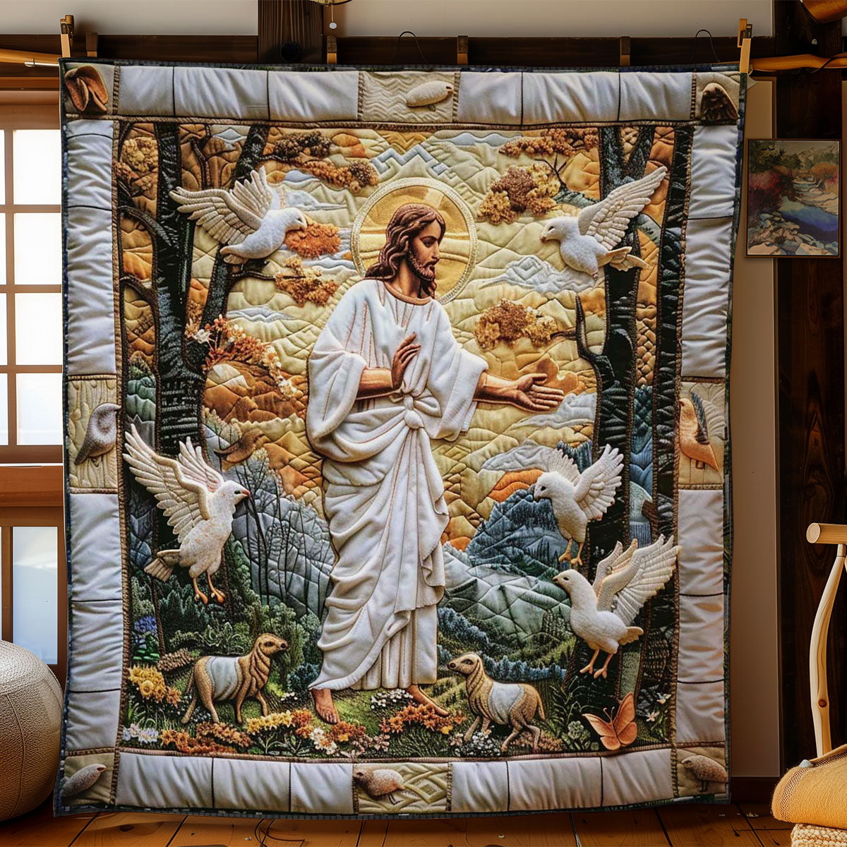 Jesus Licht In Der Dunkelheit Decke