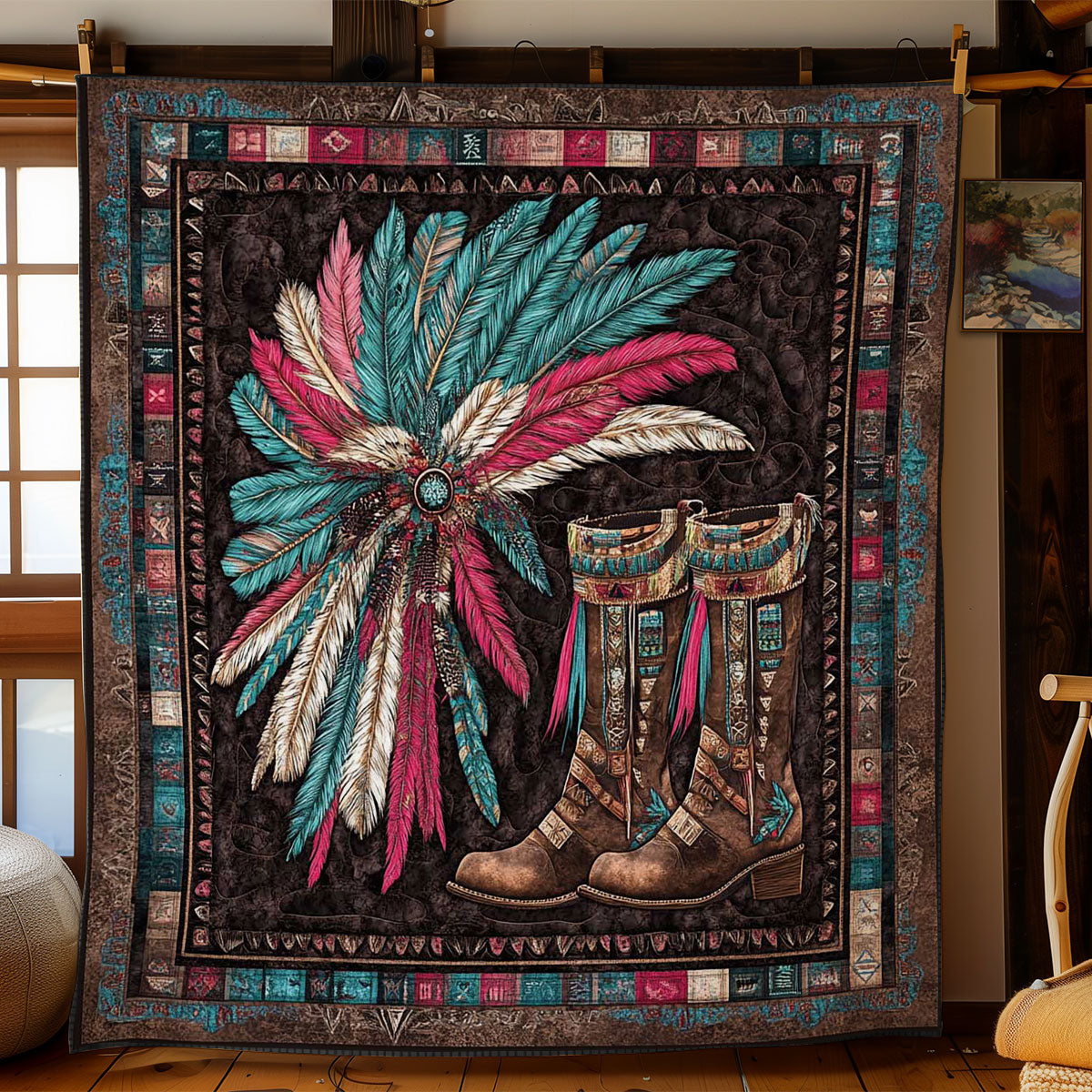 Native Feather Boots Stepp